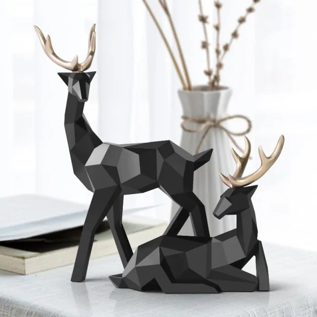 FrostVibe Reindeer Sculptures