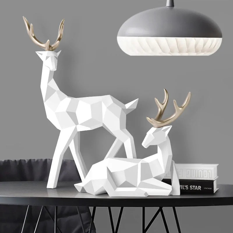 FrostVibe Reindeer Sculptures