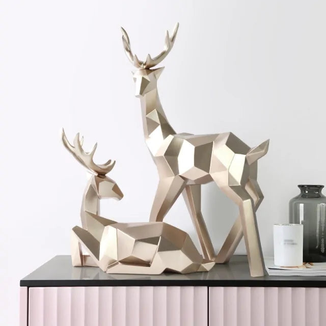 FrostVibe Reindeer Sculptures