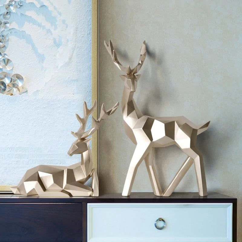 FrostVibe Reindeer Sculptures